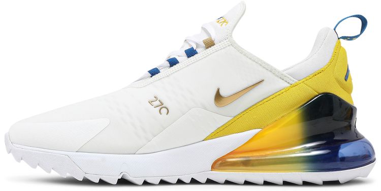 Nike Air Max 270 Golf NRG White Metallic Gold