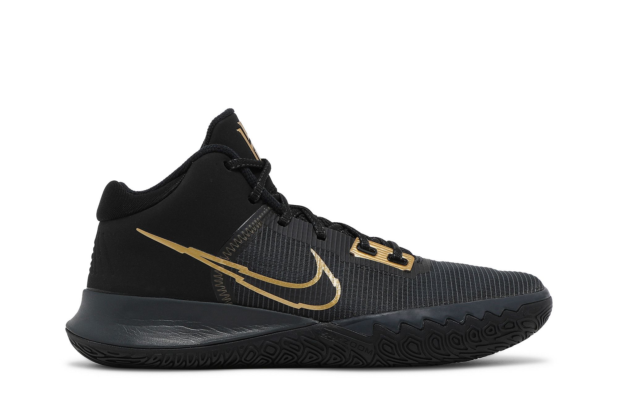 Buy Kyrie Flytrap 4 Black Metallic Gold CT1972 005 GOAT SA