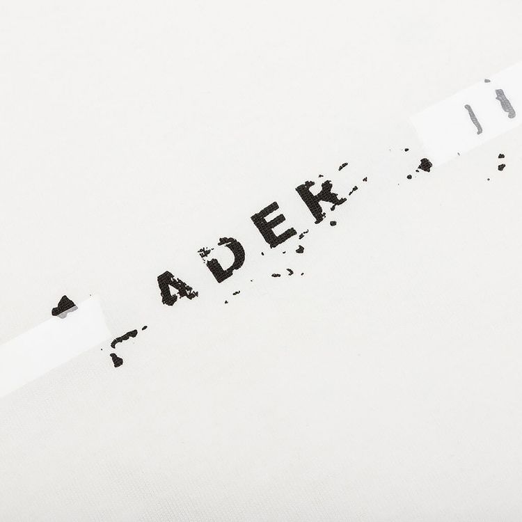 Ader Error Tape T Shirt White