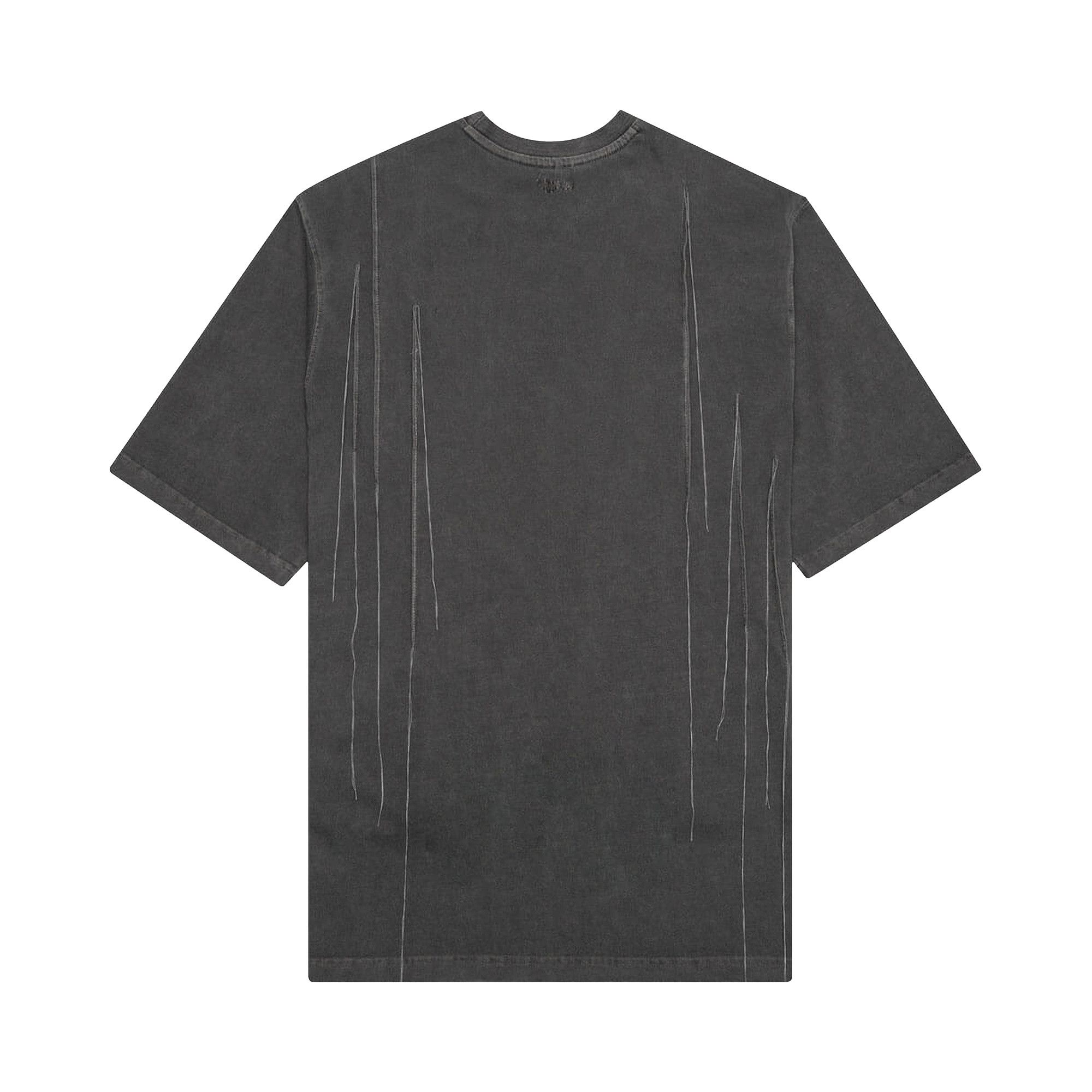 【人気商品】 Ader Error Logo tie [Painted] Charcoal Ader Error - Needle Logo T-shirt | HBX - Globally Curated