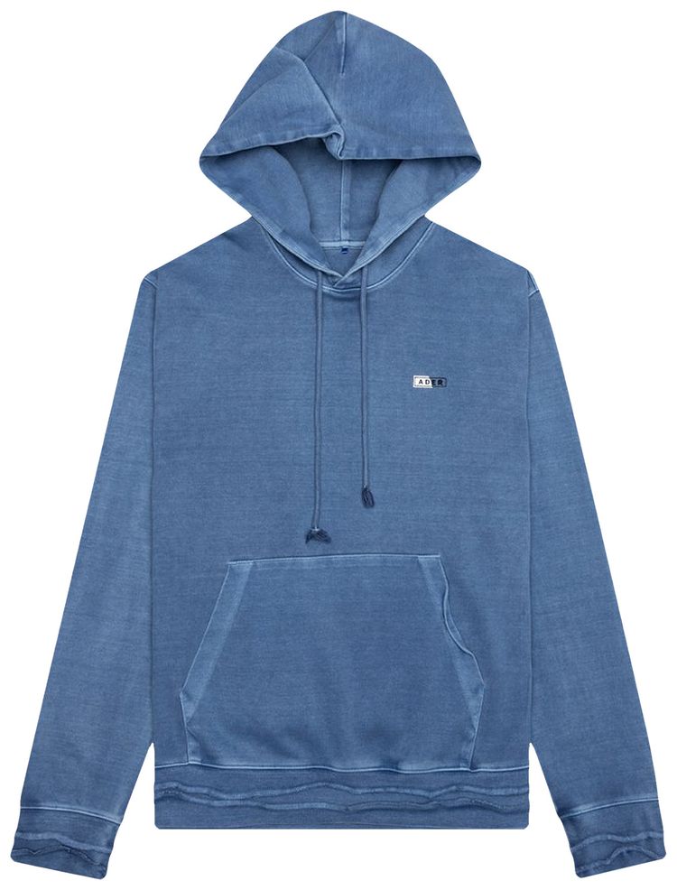Ader Error Duct Tape Logo Hoodie Blue
