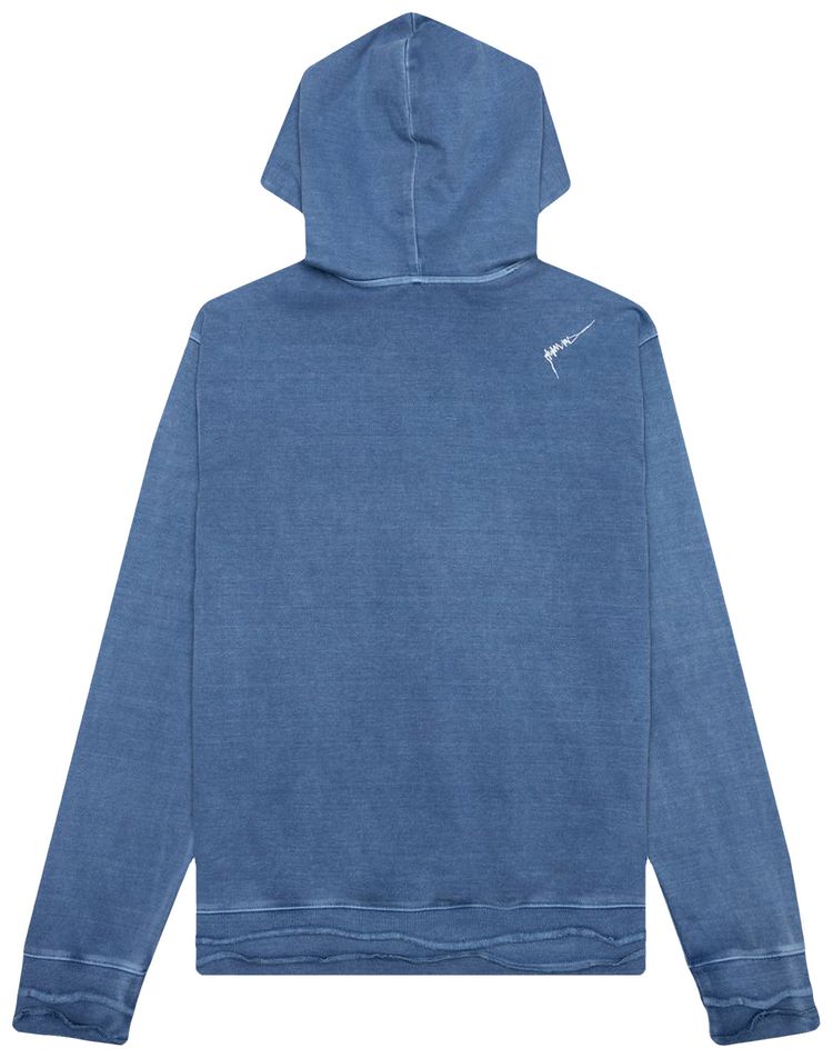 Ader Error Duct Tape Logo Hoodie Blue