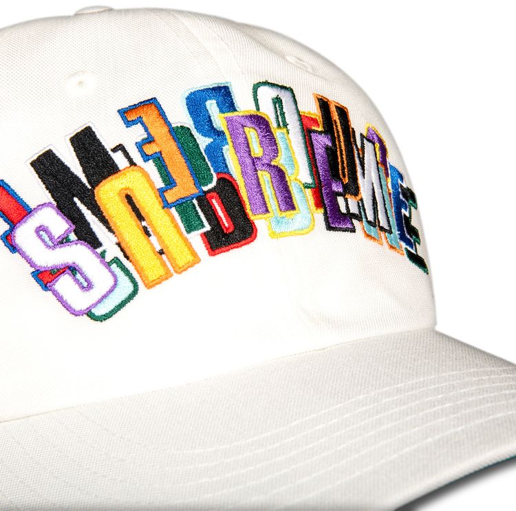 Supreme Stacked Cordura 6 Panel White
