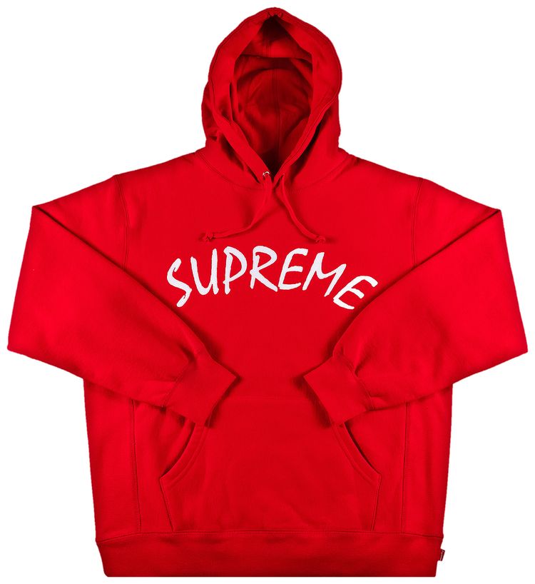 Supreme FTP Arc Hooded Sweatshirt Red