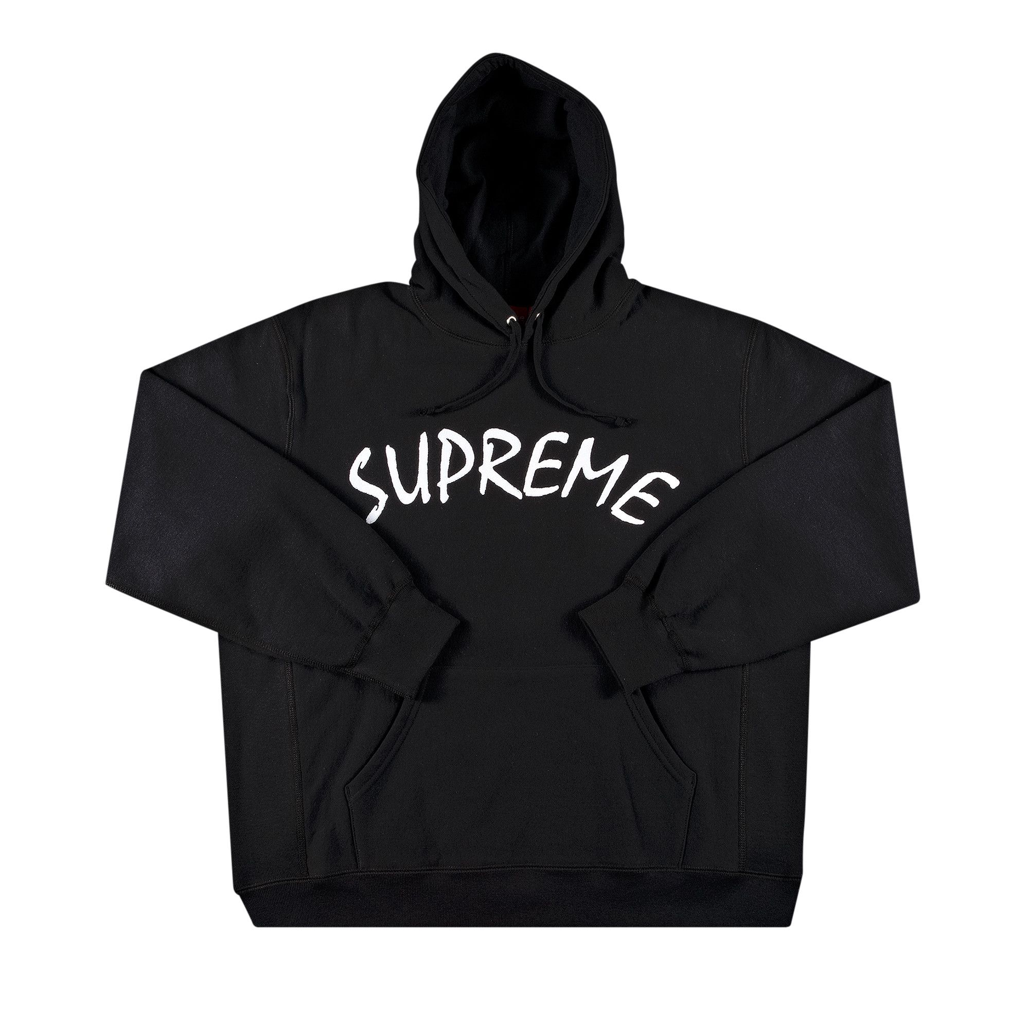 Buy Supreme FTP Arc Hooded Sweatshirt 'Black' - SS21SW58 BLACK | GOAT