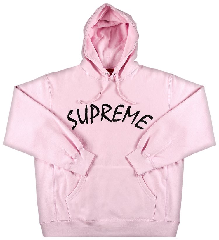 Supreme FTP Arc Hooded Sweatshirt Light Pink