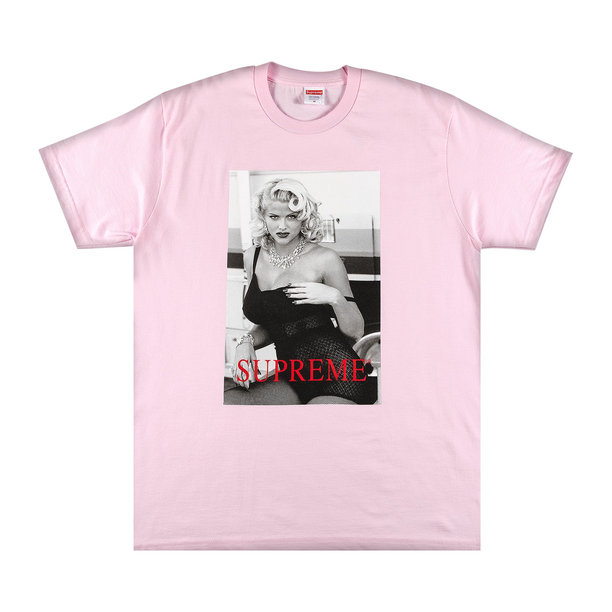 Buy Supreme Anna Nicole Smith Tee 'Light Pink' - SS21T16