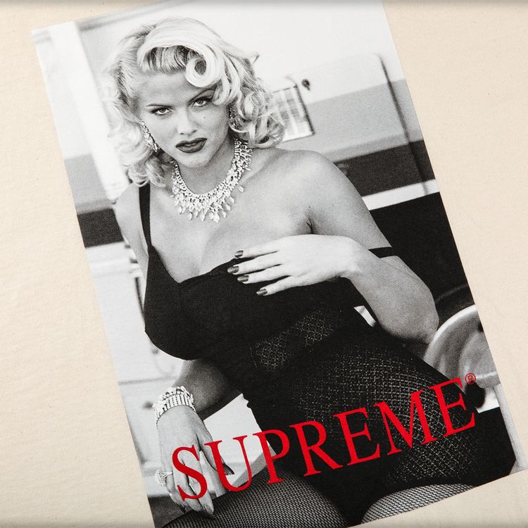 Supreme Anna Nicole Smith Tee Natural