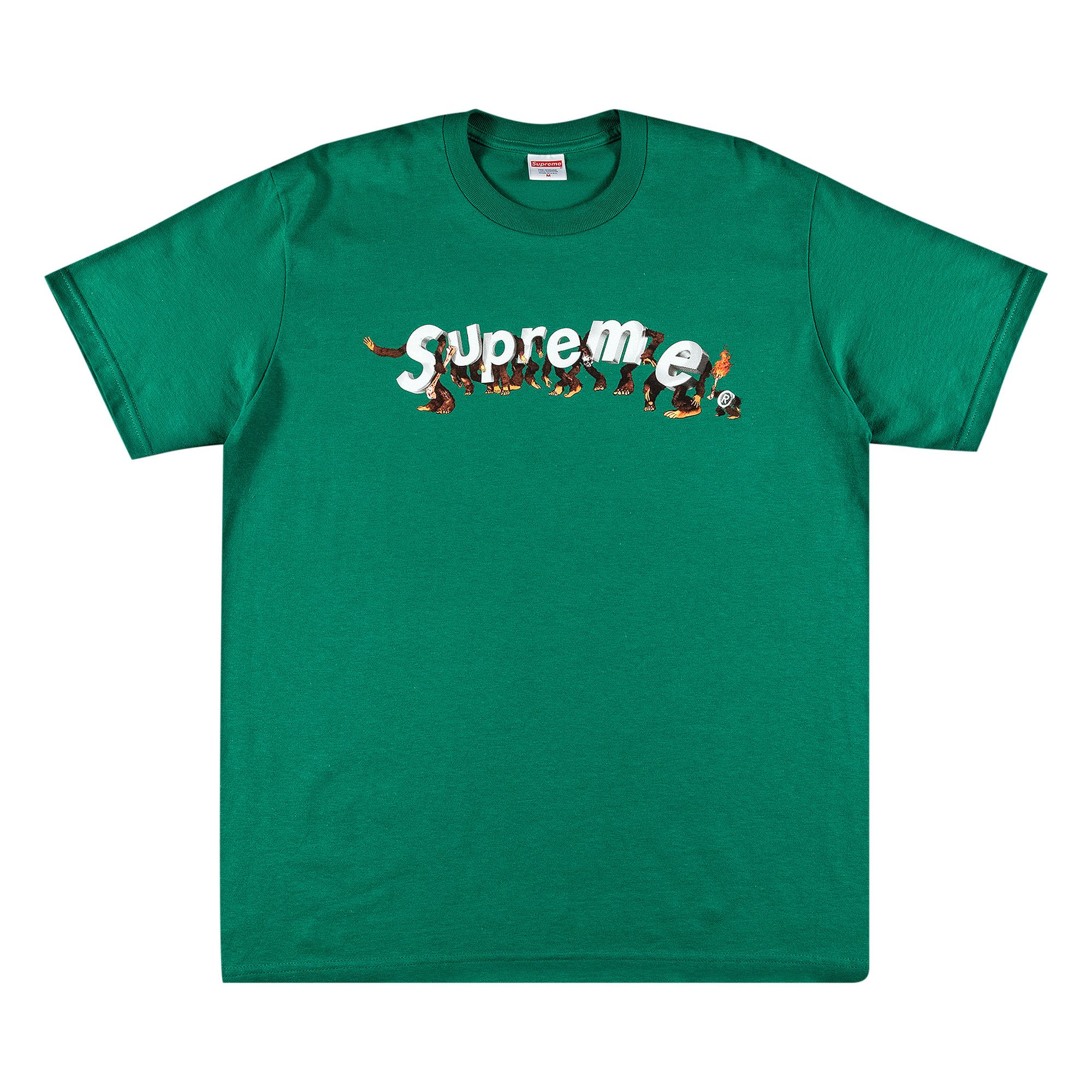 Buy Supreme Apes Tee 'Light Pine' - SS21T37 LIGHT PINE | GOAT SA