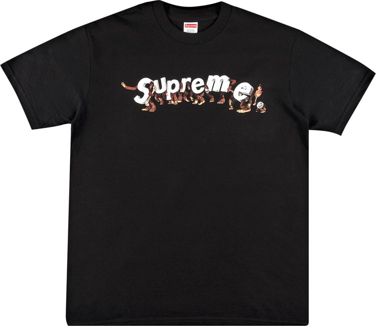 Supreme Apes Tee Black