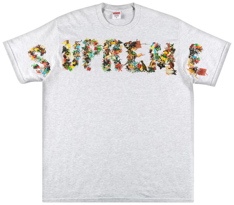 Supreme Toy Pile Tee Ash Grey