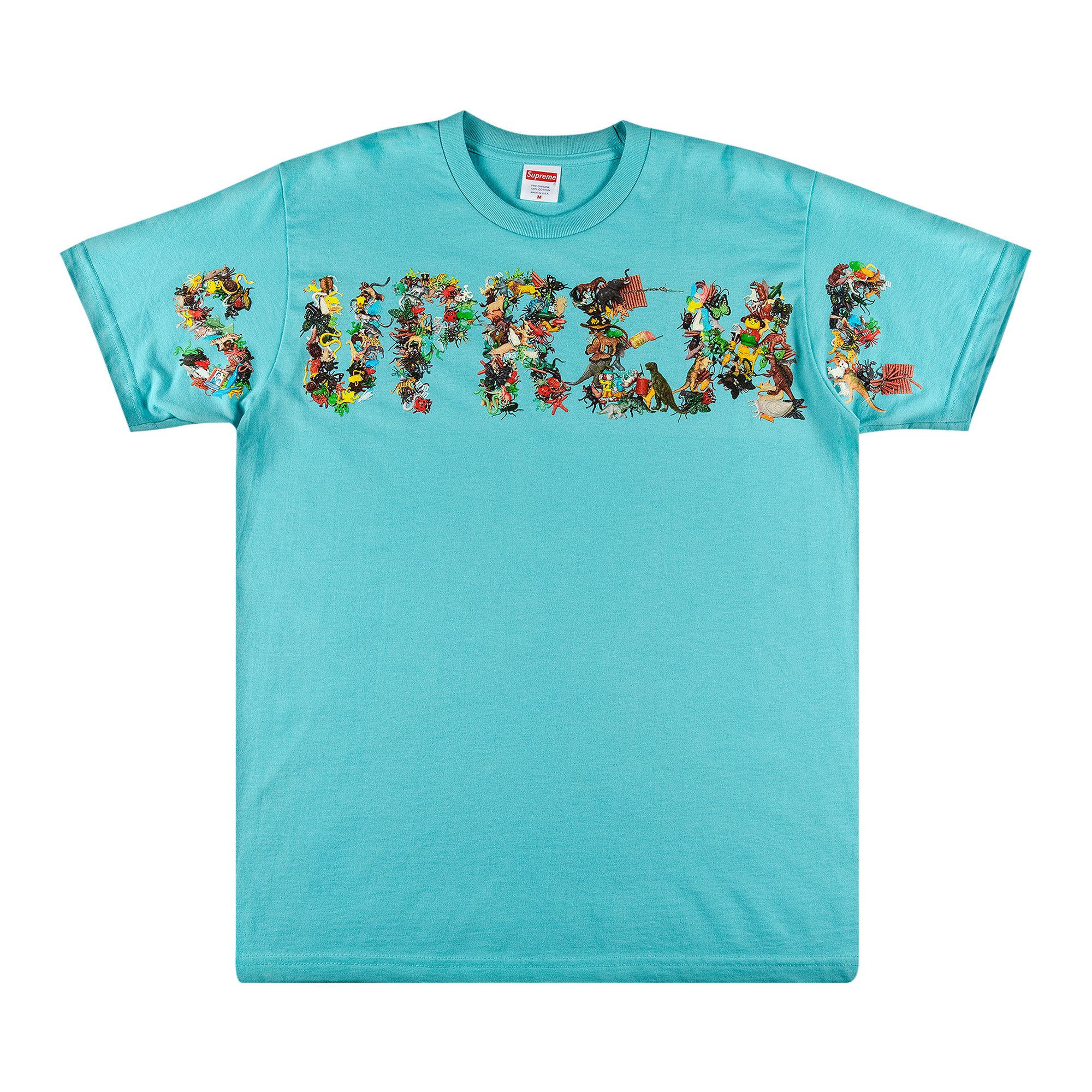 Buy Supreme Toy Pile Tee 'Light Teal' - SS21T39 LIGHT TEAL | GOAT