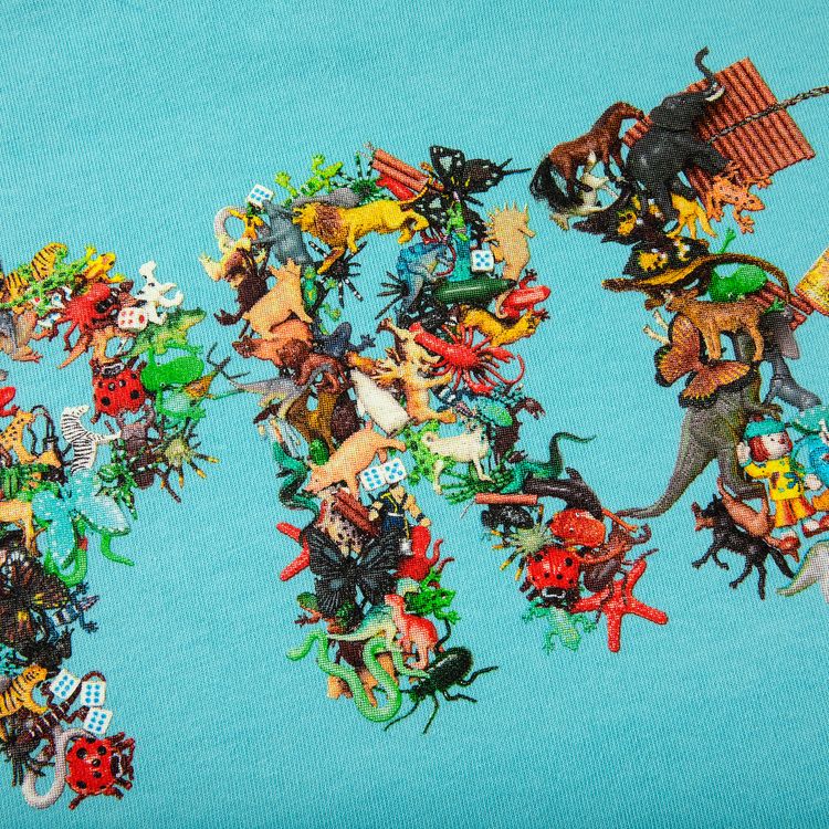 Supreme Toy Pile Tee Light Teal