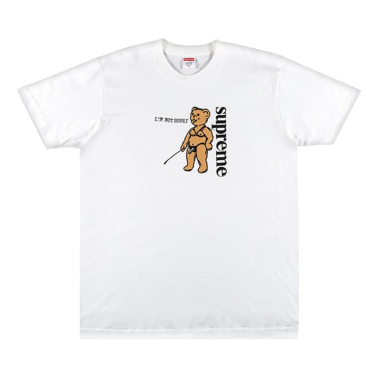 Supreme Not Sorry Tee White