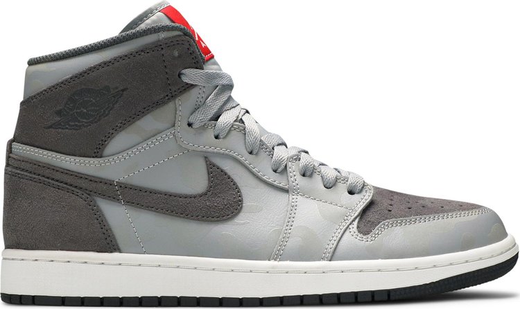 Air Jordan 1 Retro High Premium Grey Camo