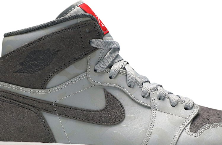 Air Jordan 1 Retro High Premium Grey Camo