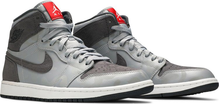 Air Jordan 1 Retro High Premium Grey Camo