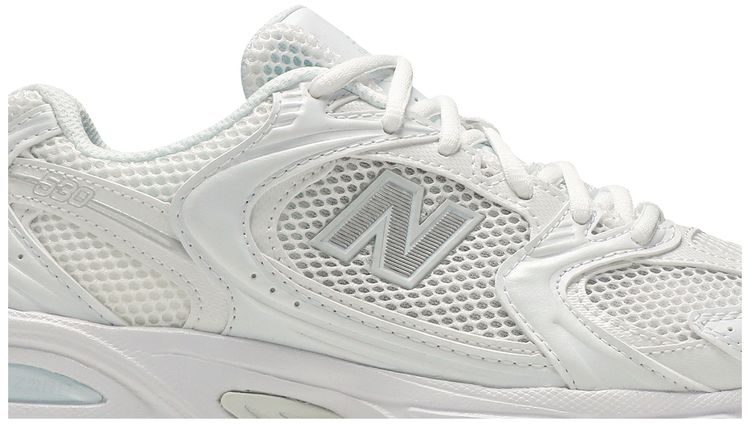 New Balance 530 White Silver Metallic