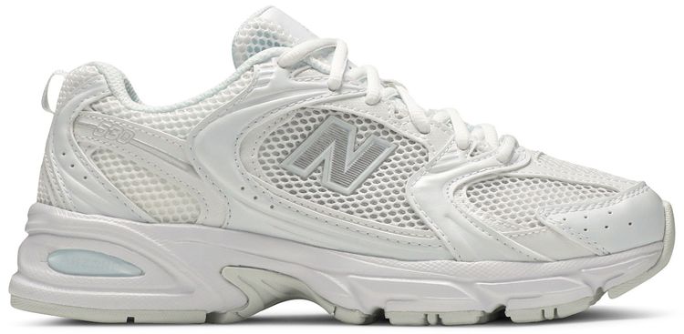 New Balance 530 White Silver Metallic