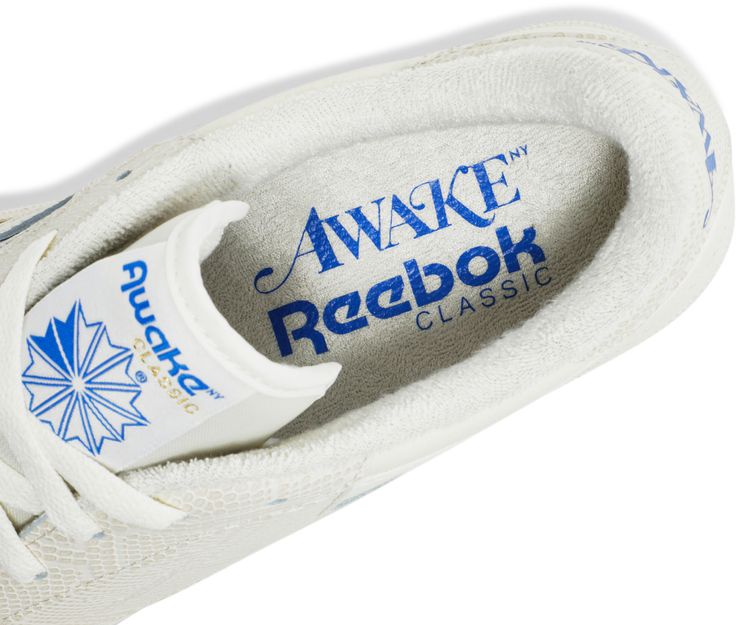 Awake NY x Reebok Club C 85 White Snakeskin