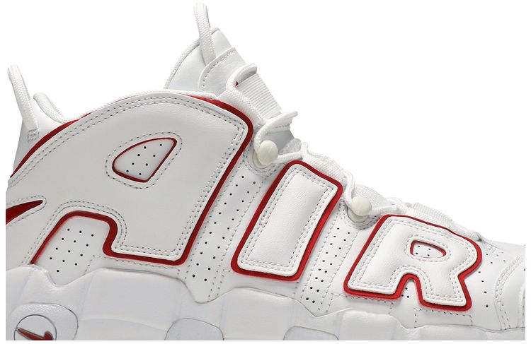 Nike Air More Uptempo White Varsity Red 2021