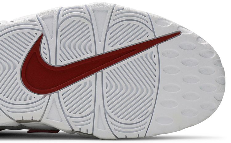 Nike Air More Uptempo White Varsity Red 2021