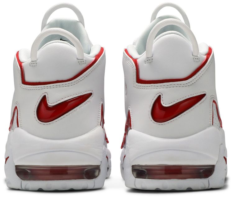 Nike Air More Uptempo White Varsity Red 2021