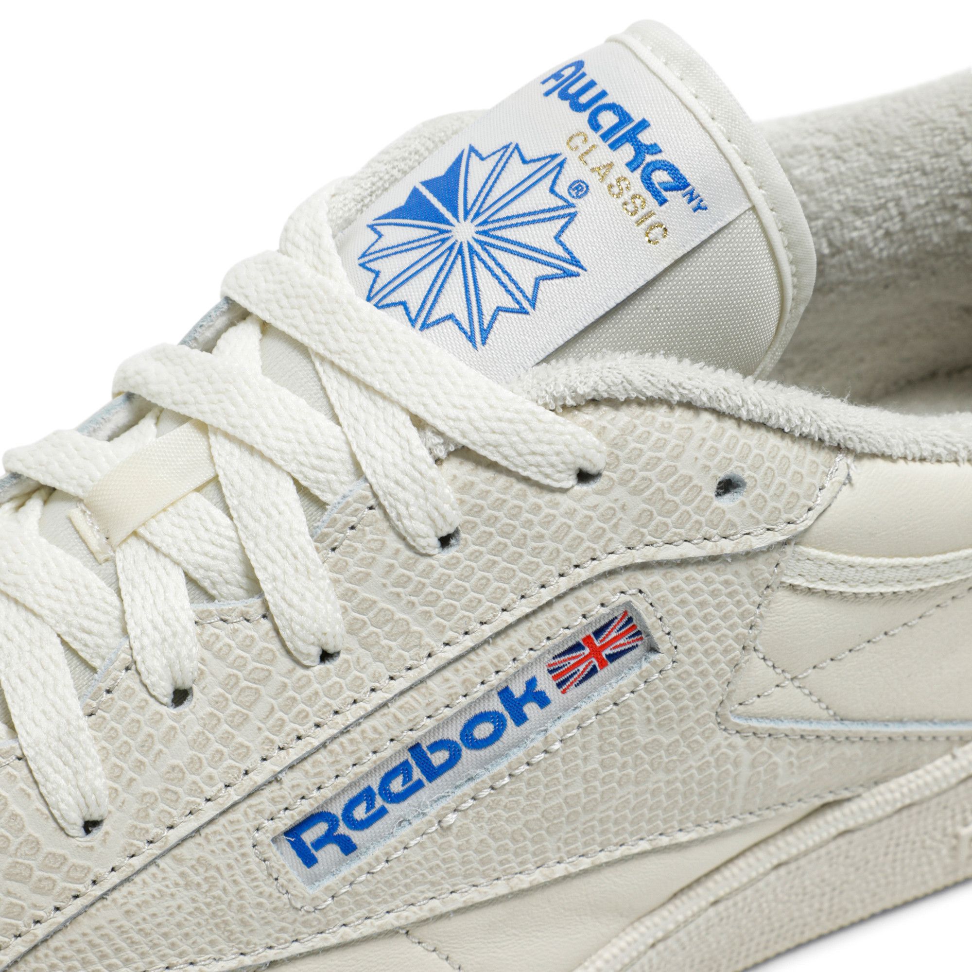 Buy Awake NY x Club C 85 White Snakeskin H03328 GOAT UK