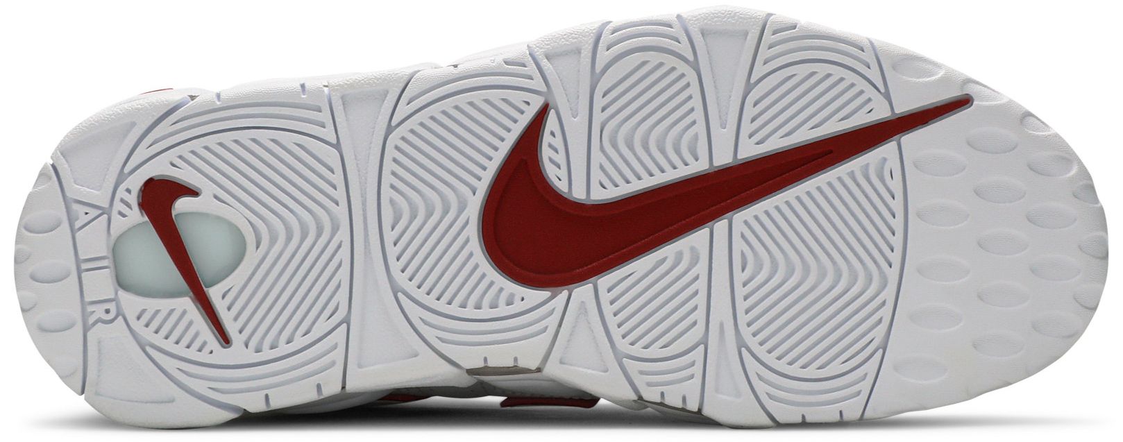 uptempo white varsity red 2021