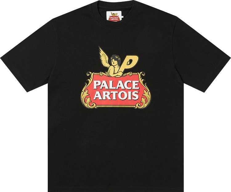 Palace x Stella Artois Cartouche T Shirt Black