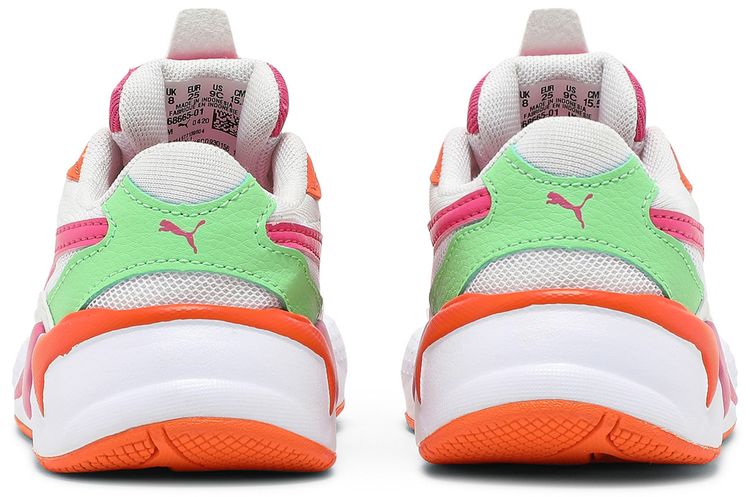 Puma RS X3 Crazy Infant White Multi Color