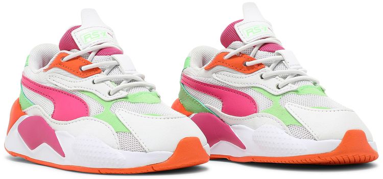 Puma RS X3 Crazy Infant White Multi Color