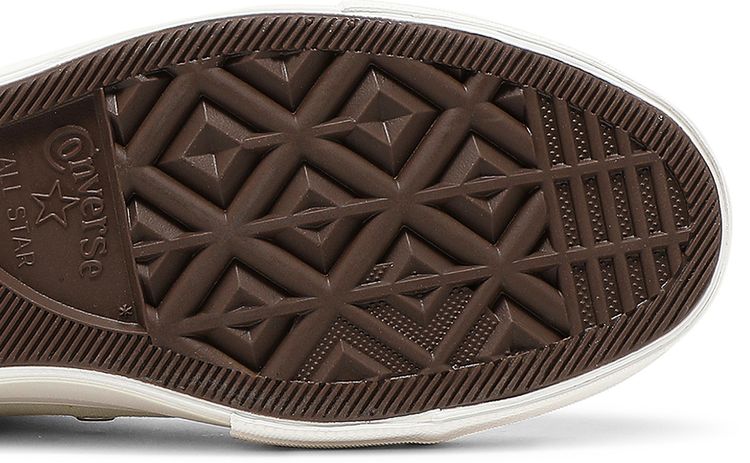 Converse Wmns Chuck Taylor All Star Platform High Its Okay To Wander   Egret