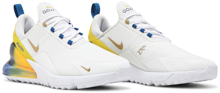 Nike Air Max 270 Golf NRG White Metallic Gold
