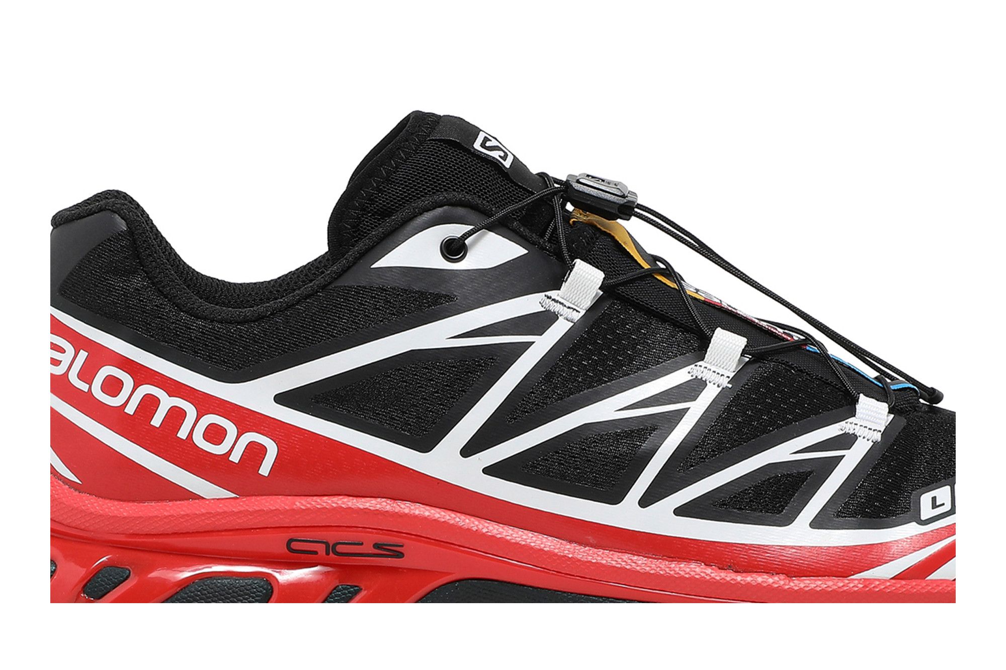 SALOMON XT-6 ADVANCED black red スニーカー 28