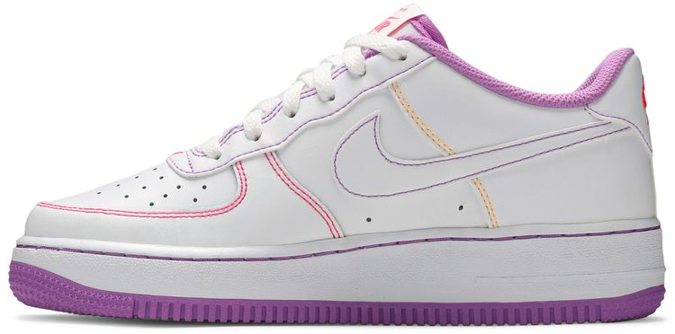 Nike Air Force 1 07 Low GS Contrast Stitch   Fuchsia Glow