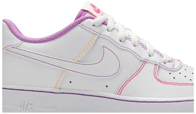 Nike Air Force 1 07 Low GS Contrast Stitch   Fuchsia Glow