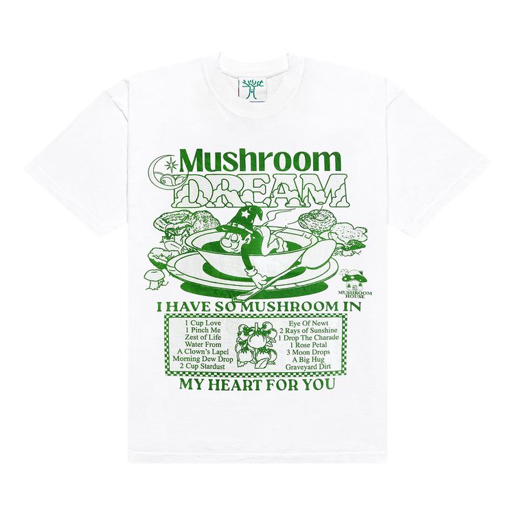 Online Ceramics Love Spell Tee White