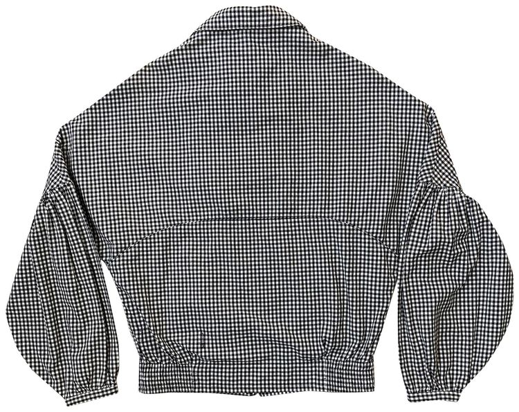 Kapital Checkered Layered Jacket Black