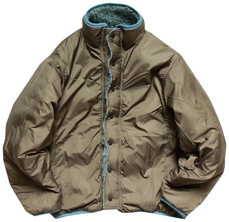 Kapital Do Gi Reversible Sashiko Boa Fleece Blue