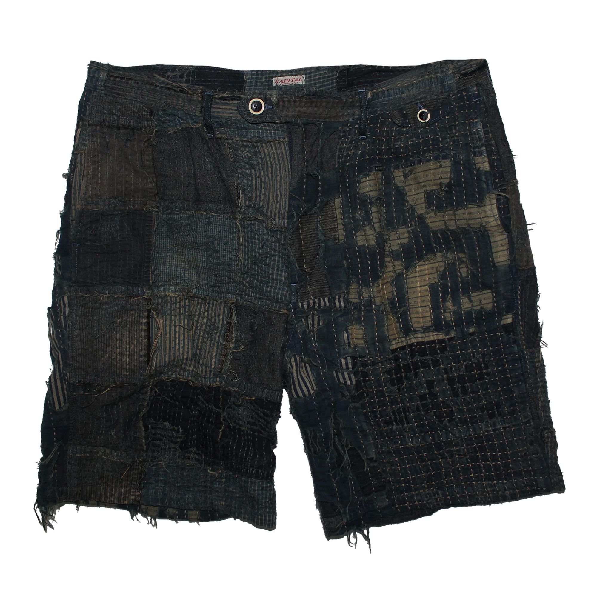 Buy Kapital Boro Shorts 'Indigo' - 0660 100000202BS INDI | GOAT