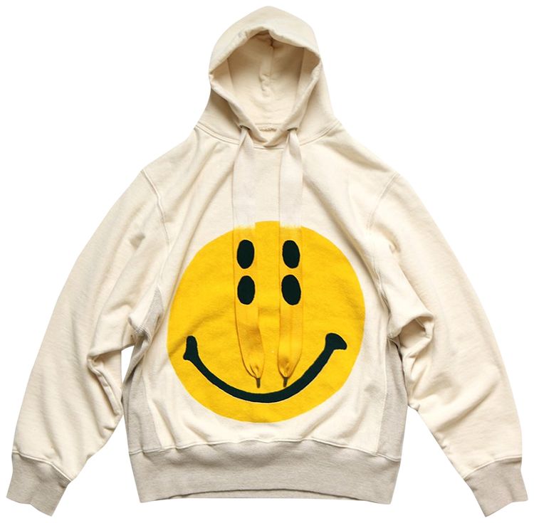 Kapital Rain Smile Hoodie Natural