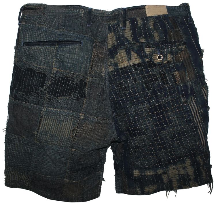 Kapital Boro Shorts Indigo