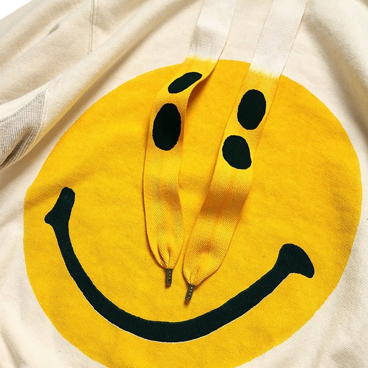 Kapital Rain Smile Hoodie Natural