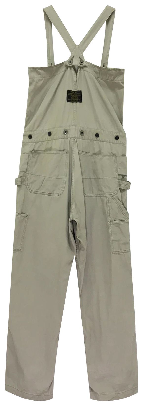 Kapital Overalls Workwear Jumpsuit Khaki