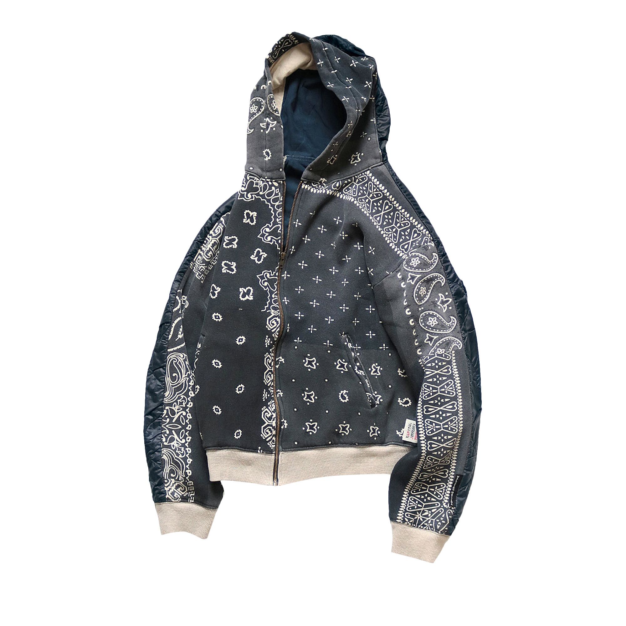 Bandana hoodie top