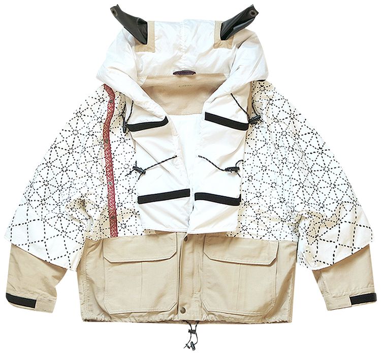 Kapital 6040 Cross Kamakura Anorak Blouson Kinari