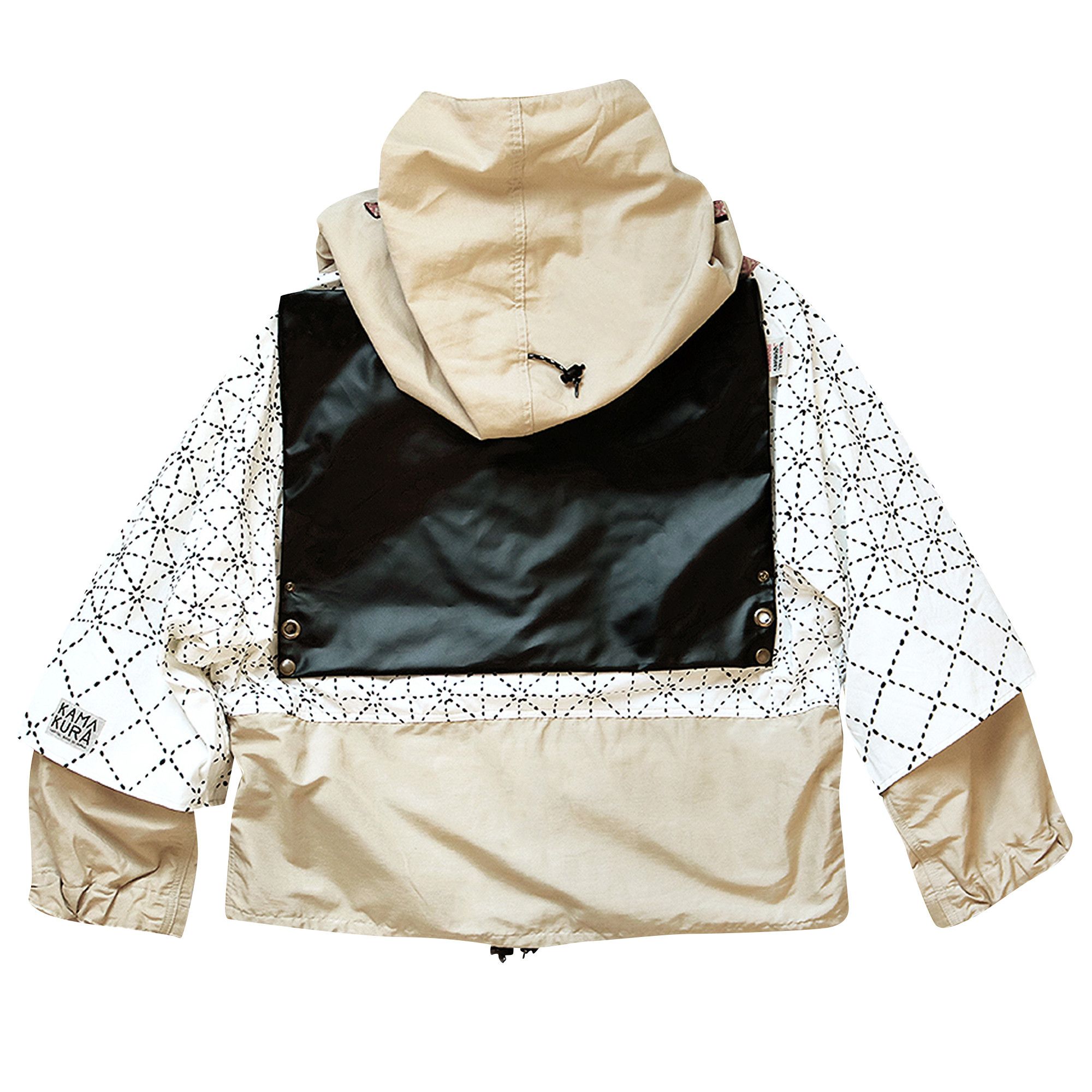 KAPITAL 60/40クロス KAMAKURAアノラックブルゾン ブラック