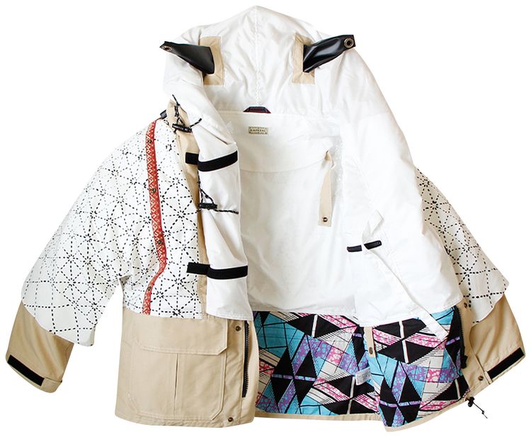 Kapital 6040 Cross Kamakura Anorak Blouson Kinari