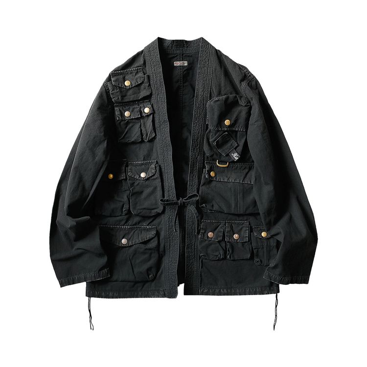 Buy Kapital Ripstop Fishing Kimono Jacket 